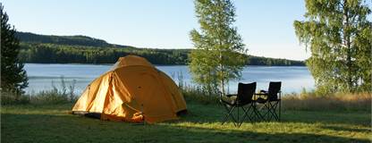Camping med egen fastighet