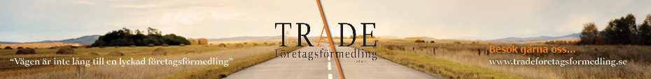 Banner för Trade Företagsförmedling