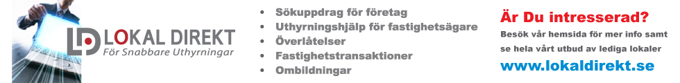 Lokal Direkt förmedlar sedan 2...