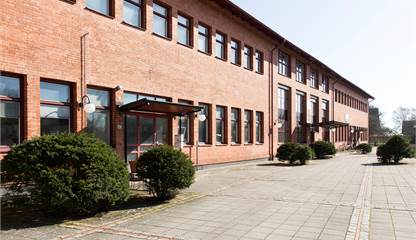 Gamla Mejeriet som är ombyggt till kontorshotell Kungsgårdsvägen 8