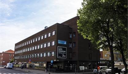 Fasadbild Norr 6:7 Läkarhuset Staketgatan 32