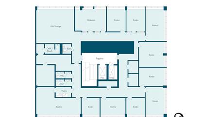 Planskiss planritning Ruddammsgatan 16