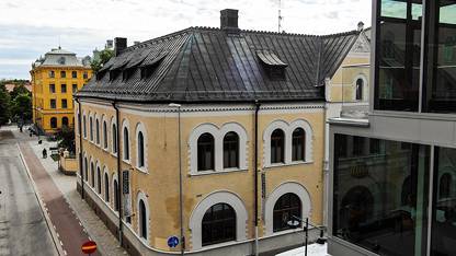 Fasadbild Norr 36:2 Ledig lokal, N. Centralg. 3 Drottningg. 34, Centrum, Gävle