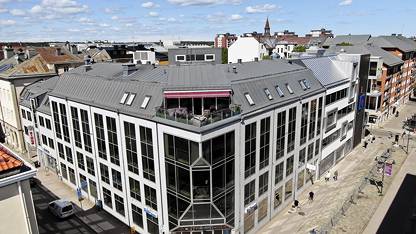 Drönarbild Norr 26:3 Ledig lokal, Hattmakargatan 6, Centrum, Gävle