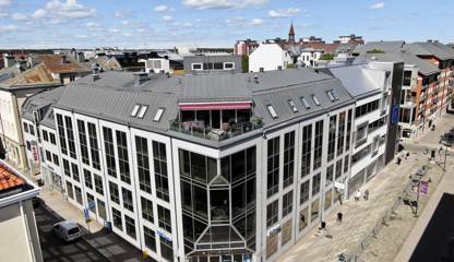 Drönarbild Norr 26:3 Hattmakargatan 6