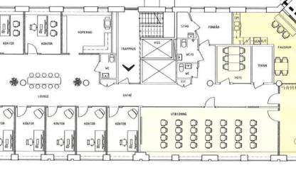 Planritning Hattmakargatan 6