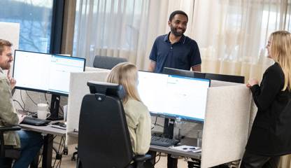 Inspirationsbild kontorsplatser Hattmakargatan 6