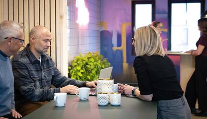 Inspirationsbild personalrum Norra Kungsgatan 3