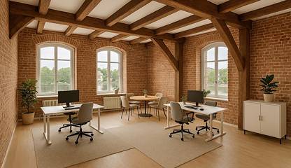 AI genererad inspirationsbild kontor Norra Skeppsbron 5A