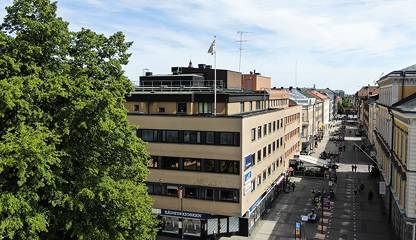 Fasadbild Norr 23:5 Norra Rådmansgatan 8C