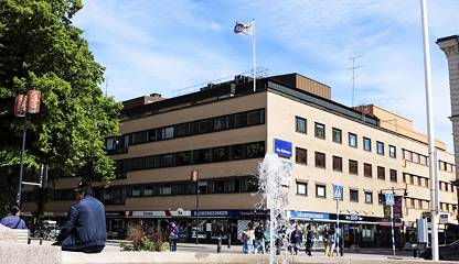 Fasadbild Norr 23:5 Norra Rådmansgatan 8C