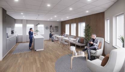 Rendering - personalyta Kungsgatan 29