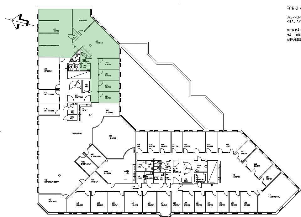 Smedjegatan 8, Centrum