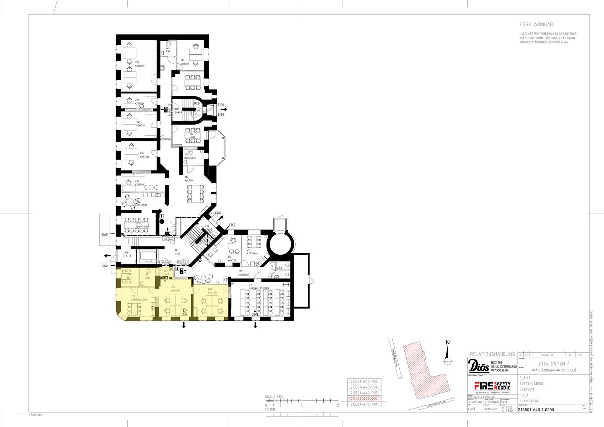 Trädgårdsgatan 20, Centrum