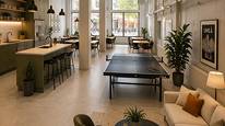 AI-genererad inspirationsbild av kök och lounge AI-genererad inspirationsbild av kök och lounge