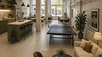 AI-genererad inspirationsbild av kök och lounge AI-genererad inspirationsbild av kök och lounge