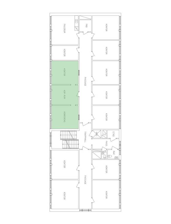 Magasinsgatan 7, Centrum