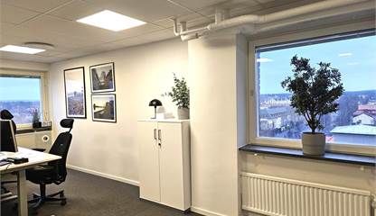 Öppet kontorslandskap Västra Esplanaden 2