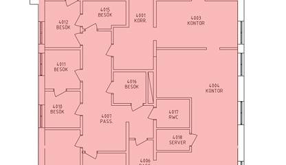 Planritning 230 kvm Vasagatan 12