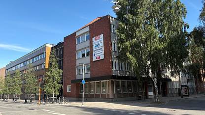 Fasad Ledig lokal, Vasagatan 17, Centrum, Umeå