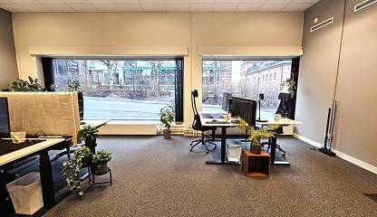 Öppet kontorslandskap Renmarksesplanaden 1