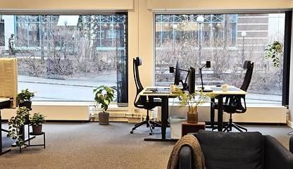 Öppet kontorslandskap Renmarksesplanaden 1