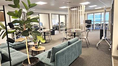 Öppet kontorslandskap Ledig lokal, Västra Norrlandsgatan 10D, Centrum, Umeå