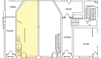 Planskiss Västra Esplanaden 7