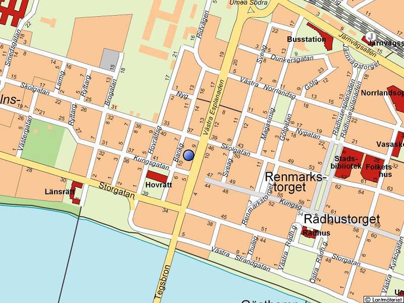 Västra Esplanaden 7, Centrum