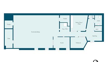 Planskiss Törnstens Gränd 15B