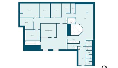Planskiss Rådhusgatan 46 / Postgränd