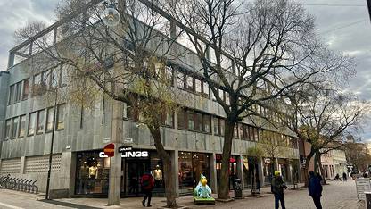 Fastigheten är belägen mitt på gågatan Ledig lokal, Prästgatan 39, Centrum, Östersund