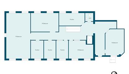Planskiss markplan Midgårdsgatan 2A