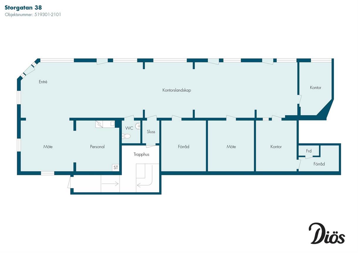 Storgatan 38, Centrum