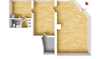 Planlösning Djurgårdsgatan 37