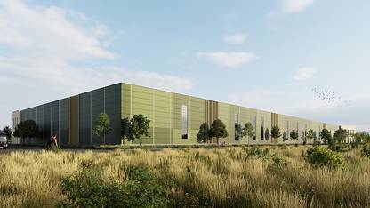 Fullskalig anläggning vy grönska Ledig lokal, Sydöstra vägen, Råbyholm, Lund