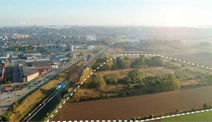 Visionsbild över Hasslanda Sydöstra vägen