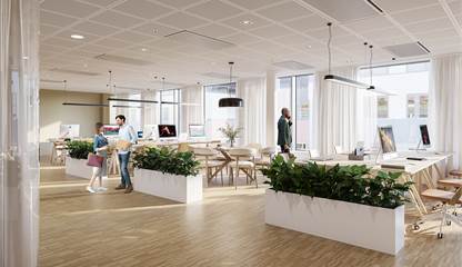 Kontorslandskap mot Jakobsbergsgatan Jakobsbergsgatan 16