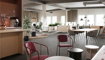 Visionsbild på pentry Klostergatan 9