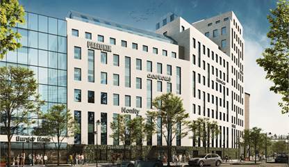 Fasad mot Kolonnvägen Kolonnvägen 16A