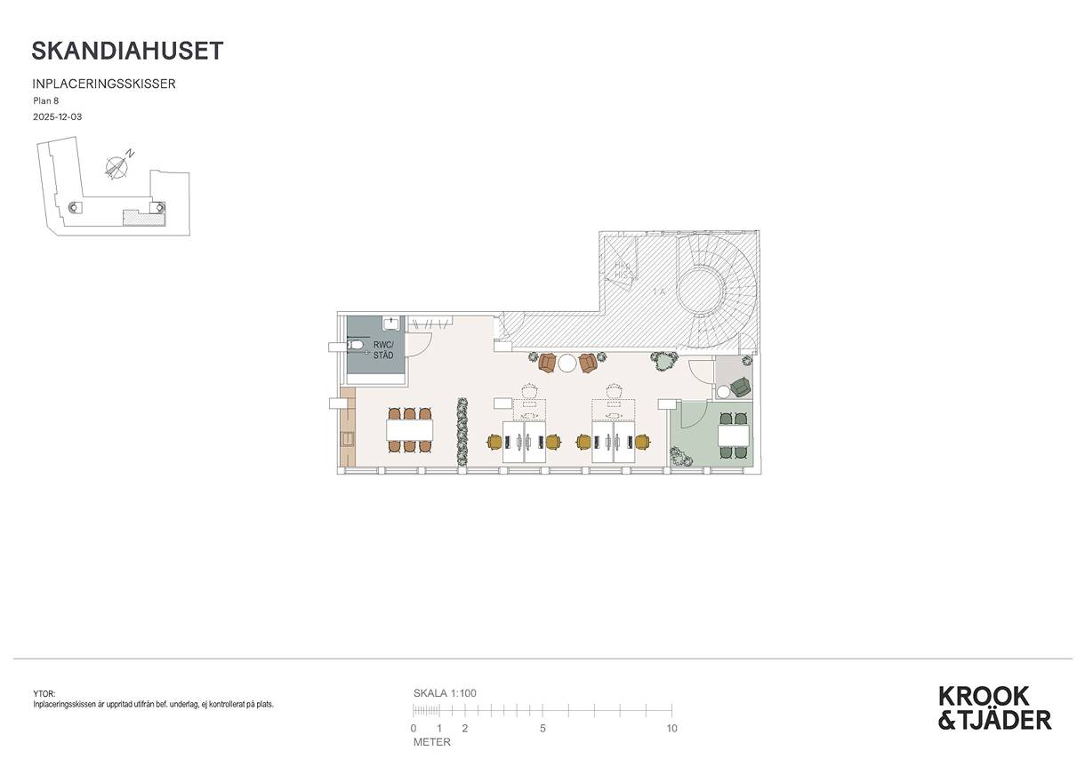 Drottninggatan 1B, Centrum