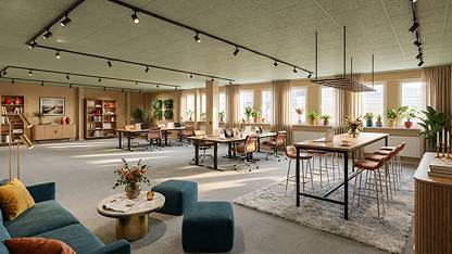 Visionsbild kontor Ledig lokal, Klostergatan 9, Centrum, Uppsala