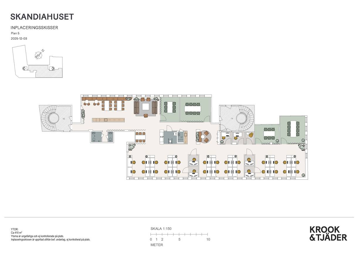 Drottninggatan 1A, Centrum