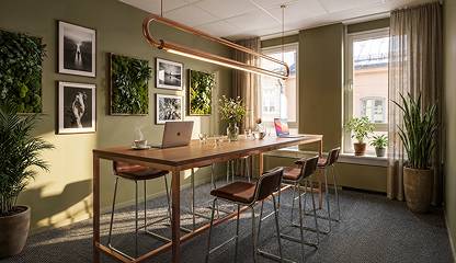 Visionsbild mötesrum Drottninggatan 1A