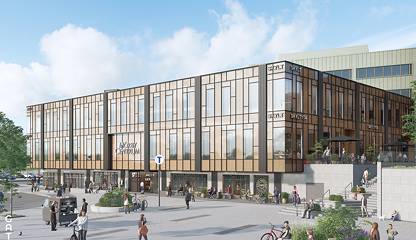 Fasad Mörby Centrum