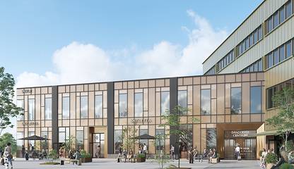 Fasad Mörby Centrum