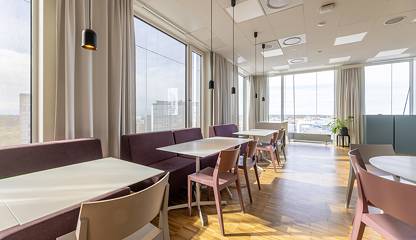 Bild från liknande lokal i huset Golfvägen 2