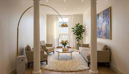 Lounge vid entré Sturegatan 46