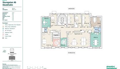 Planskiss Sturegatan 46
