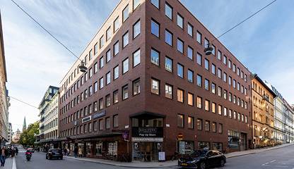 Fasad Humlegårdsgatan 20